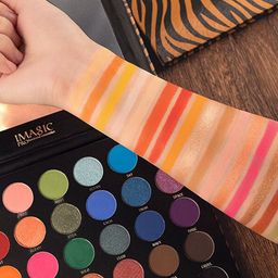 IMAGIC Zebra Pattern 35 Colors Eyeshadow Palette - Shade EY324 image 2