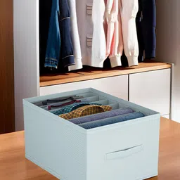 Kuber Industries Grey Set of 2 Regular Drawer Organiser Organisers-34
