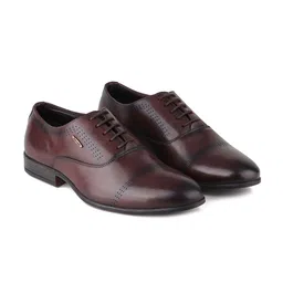 Red Chief Men Round Toe Leather Formal Brogues-picture-16