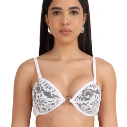 SELFCARE Abstract Bra Half Coverage Lightly Padded image 3