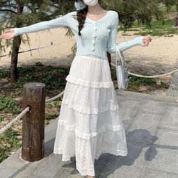 KPOP Women Extended Sleeves Top-image-75