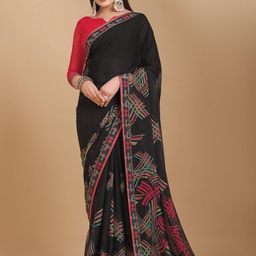 Anouk Rustic Poly Chiffon Bagh Saree-2
