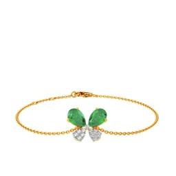 Joyalukkas Natures Emerald Diamond Bracelet-2.16 gm-image-72