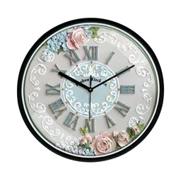 RANDOM Grey & White Printed Contemporary Wall Clock-41