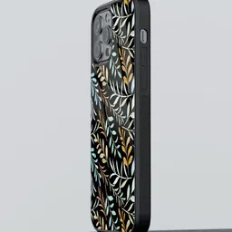 macmerise Floral Printed iPhone 12 Pro Back Case Mobile Accessories-picture-11