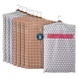 Kuber Industries Brown Set of 6 Regular Multi-Utility Organisers-29