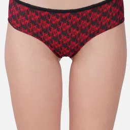 Carlton London Printed Mid-Rise Bikini Briefs BK-OP5-REPRN-SS-image-54