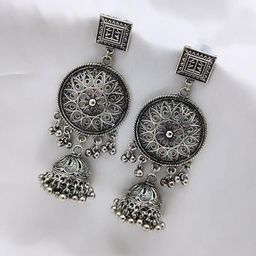 Gyaan Jewels Beaded Drop Earrings-image-36