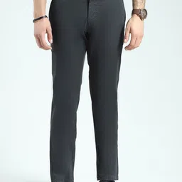 Monte Carlo Men Slim Fit Chinos Trousers-image-69