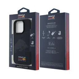 ORACLE REDBULL RACING Geometric Printed iPhone 16 Pro Max Back Case Mobile Accessories-0