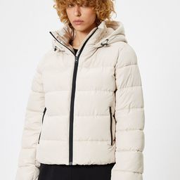 Koton Women Solid Hooded Padded Jacket-image-39