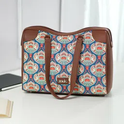 ZOUK Ethnic Motifs Printed Structured Shoulder Bag image 2