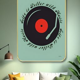 Aura Green & Black Wood Other Wall Art-image-21