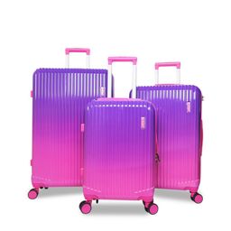 REDHORNS Gradient Unisex Set Of 3 Hard-Sided Large & Medium, Cabin Trolley Bag-21
