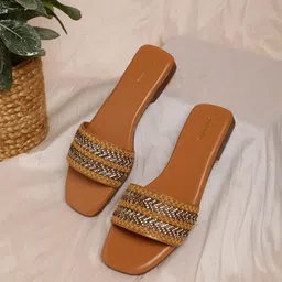 Anouk Women Ethnic Open Toe Flats-image-53