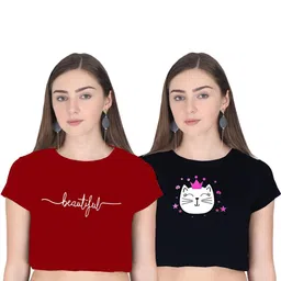 100LUCK Print Cotton Top-picture-29