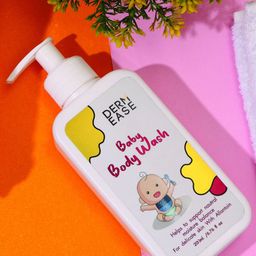 DERMEASE Baby Body Wash For Moisturizing With Aloevera Extract -200 ml-57