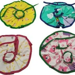 Laddu Gopal Combo Of Four COTTON Dress With Cap Size 0 to 2 Dress-13