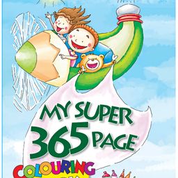 Pegasus My Super 365 Page Colouring Book - English-26