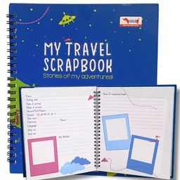 Cocomoco Kids Travel Scrapbook With Stickers-image-25