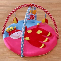Babyhug Twist N Fold Move N Play Activity Gym Pony With Mosquito Net-11