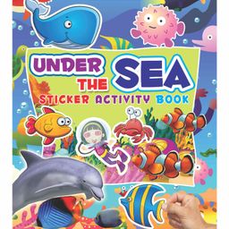 Dreamland Under the Sea Sticker Activity Book for Children - Colourful Pictures, Stickers and Fun Activities-16