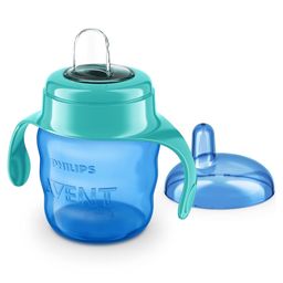 Avent Silicone Rubber Classic Soft Spout Cup With Handles | 0% BPA, BPS, Latex, Sulphur, Nitrosamine free - 200 ml (Color May Vary)-28