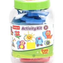 Fun Dough Funskool Activity Kit - Multi Color-12