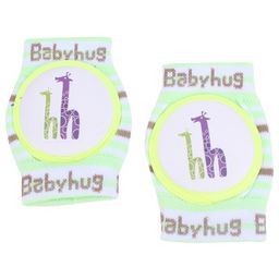 Babyhug Elbow & Knee Protection Pads Green And White (Design May Vary)-20