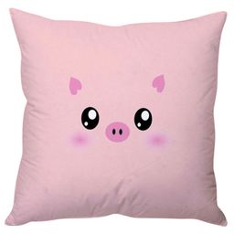 Stybuzz Piggy Face Cushion Cover - Baby Pink-image-88