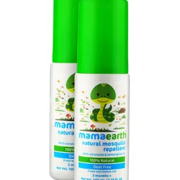 mamaearth baby mamaearth Natural Mosquito Repellent Spray With Lemongrass Oil - 100 ml ( Pack of 2 )-picture-31