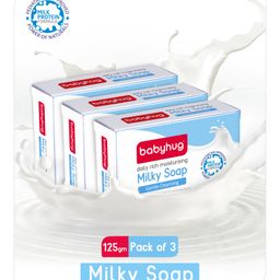 Babyhug Daily Rich Moisturising Bathing Bar 125 gm- Pack of 3-17