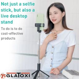 SANNO WORLD Extendable Selfie Stick, Wireless Remote & Tripod Stand latest version Tripod, Monopod image 5