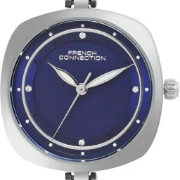 SUNRAY Blue Round Dial With Steel With Blue Stone Metal Strap Watch Analog Watch - For Women FCD2USM-picture-24