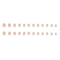 LICK 24 Pcs French Tips Artificial Reusable Nails with Application Kit - LKB-89-4 image 5