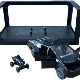 Tesla Cybertruck Model Toy Pull Back Pick-Up Truck with Sound and Light,-11