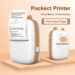 TECHEL Bluetooth Portable Mini Thermal Printers NDC24 Multi-function Monochrome Label Printer-0