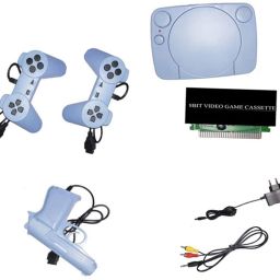 GROZA 81 Inbuilt classic TV Game 8-bit Console with 1 Cassette NA GB with Contra, Super Mario Bros, F1 Race, Cricket Game-image-51