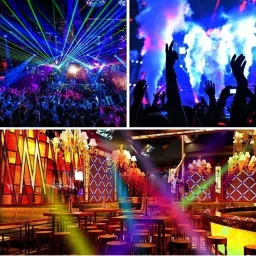 sunever 18 LED DJ Par Light DMX for Festivals And Parties Single Disco Ball image 2