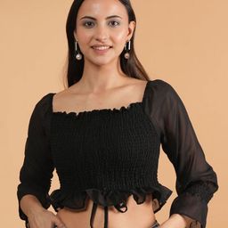 NEYSA Georgette Crop Top-picture-27