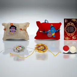 Vrinde 2Pcs Wraparound Rakhis-picture-11