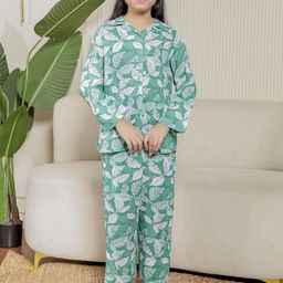 Stuffie Land Girls Printed Shirt With Trousers Clothing Set-image-53