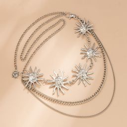 AQUASTREET Studded Waist Chain Saree Accessories-42