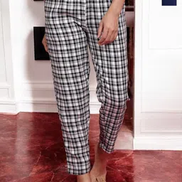 Kryptic Pack Of 2 Pure Cotton Mid-Rise Lounge Pants-image-85