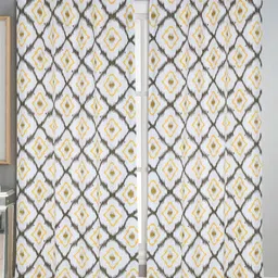 Dekor World Multicoloured Set of 2 Long Door Curtain-27