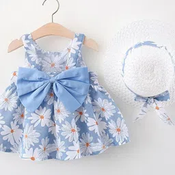 YK Floral Print Fit & Flare Dress-16