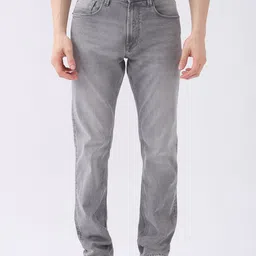 SPYKAR Men Relaxed Fit Mid-Rise Heavy Fade Stretchable Jeans-picture-10