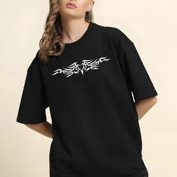 Moda Rapido Women Drop-Shoulder Sleeves T-shirt-picture-47