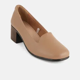 Chemistry Women Round Toe Block Heel Pumps-picture-6
