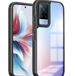 Karwan Solid Vivo V20 Shockproof Bumper Back Case-image-32